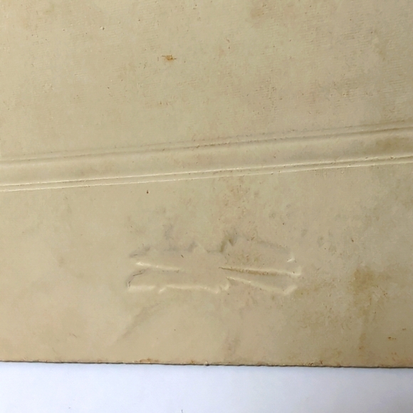 Antique Photograph Tin Type Metal Man/Woman Schreckengost 1800s or Early 1900s - Picture 9 of 15